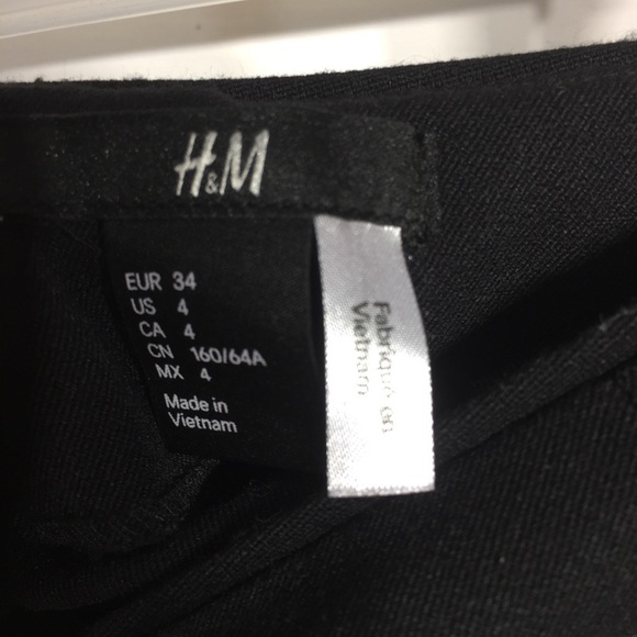 H&M classic pencil skirt with exposed back zipper - Picture 3 of 7